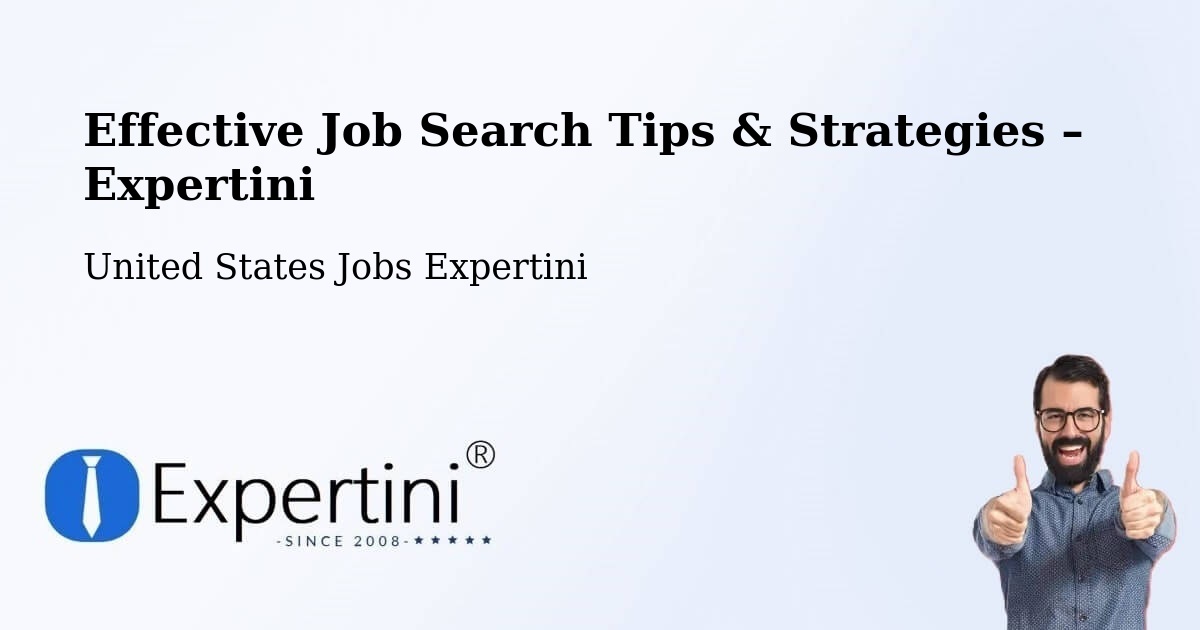 Job Search Tips & Strategies for Job Seekers – Cotulla - Cotulla, United States Jobs Expertini